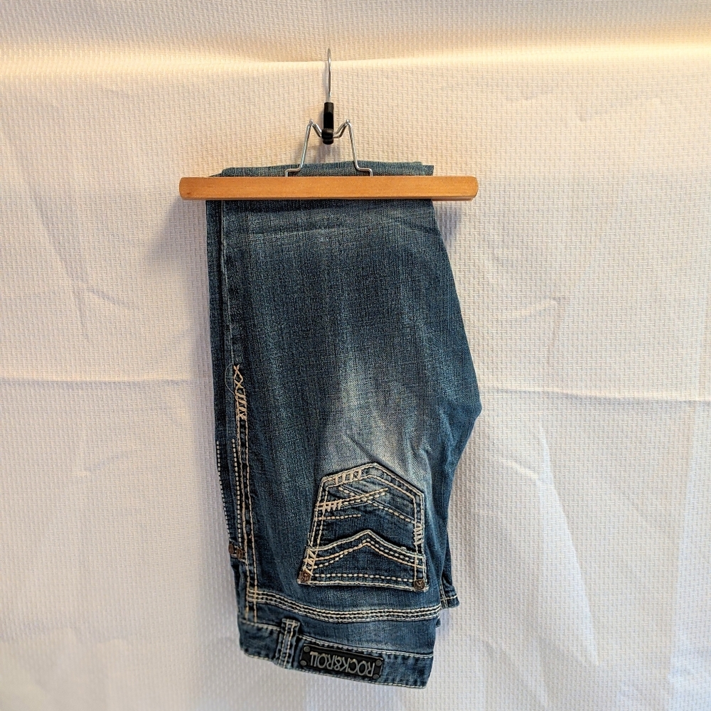 Rock & Roll Cowgirls Boyfriend Jeans -28/34-